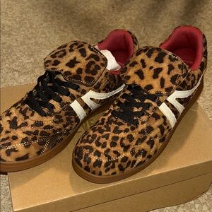 Steve Madden Leopard Print Sneakers